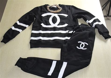 chanel jogginganzug herren|chanel pants.